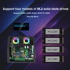 iUniker PiTower Aluminum Mini Tower Case for Raspberry Pi 5