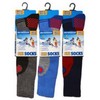 3 Pack Childrens/Boys High Performance Ski Socks With Extra Cushioning,
