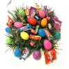 Plastic CANDY filled Easter EGGS Easter Basket Stuffer 48ct