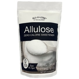 BetterTaste Allulose Sweetener, Zero Calorie Granulated Sugar Substitute, Non-GMO, Non Erythritol, Gluten Free & Vegan Keto Sweetener
