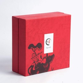 TRAVIET Premium Tea Gift Set, Gift for Tea Drinkers, Loose Leaf Tea, Jasmine Tea, Oolong Tea (200 cups)