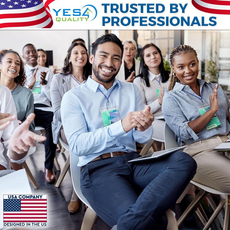 Yes4Quality - Vertical Passport & ID Badge Holder - 4x6
