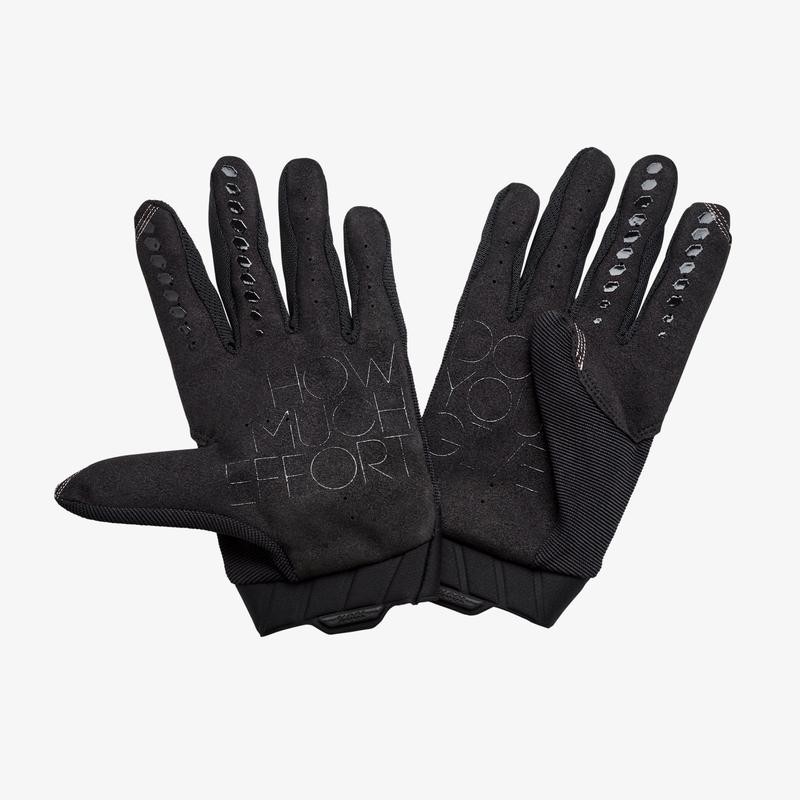 GEOMATIC Gloves Black/Charcoal MTB - Size: L
