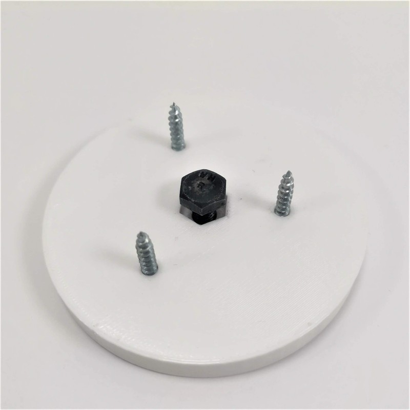 Echo 4th Generation Floating Wall/Ceiling Mount Hidden (Black)