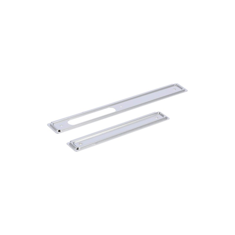 Set of Skirting Boards, Right and Left, Stainless Steel with