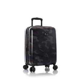 Heys Black Camo 21" Carry On Spinner Luggage (Black)