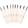 10Pcs Carving Knife Rubber Stamp DIY Stickers Engraving Pen Art