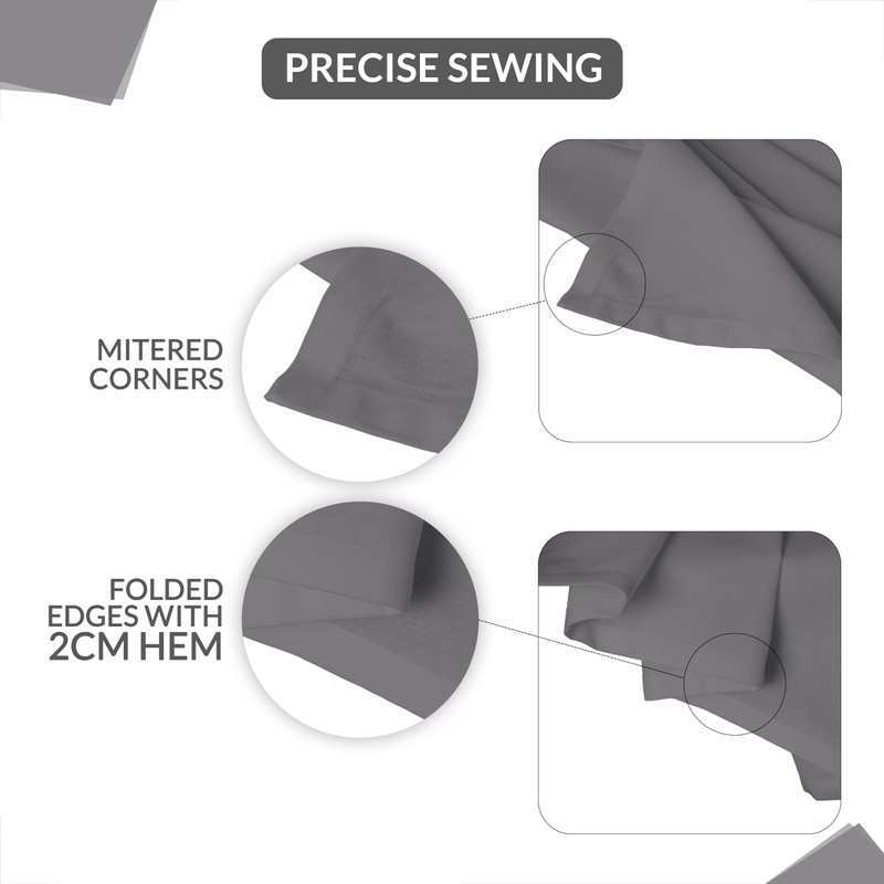 CALICOT Tablecloth Cotton Rectangle TableCover 63x90 Inch Table Cloths Washable
