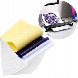 Specmark Thermal Paper A4 Tattoo Paper Pack of 100 I 210 mm x 297 mm I Tattoo Stencil A4 I Paper for M08F Printer I Tattoo Paper Printer I Tattoo Printer