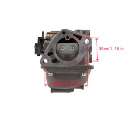 Boat Carburetor for Honda BF15 15HP Outboard Motor Series BF15A1 BF15A2 BF15AH BF15AK BF15AM BF15AW BF15AX BF15AY C142 15Hp Replace # 16100-ZV4-D22 with Mounting Gasket