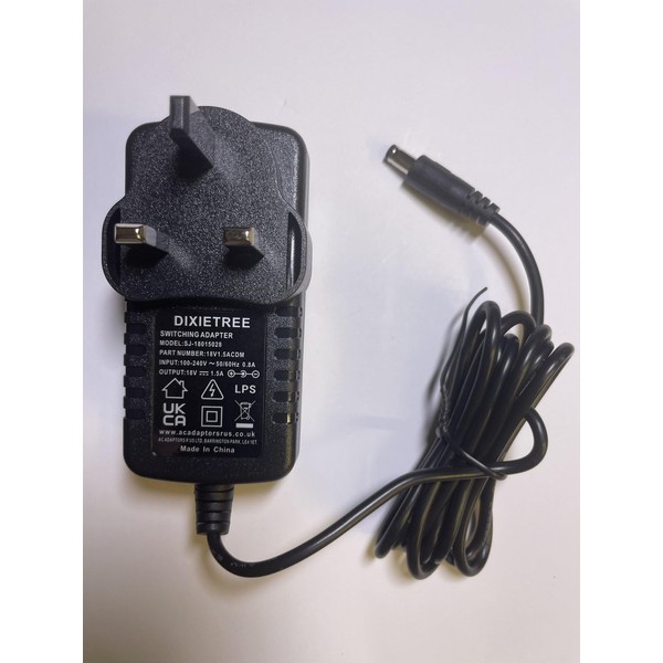 18V 1.5A 1500mA AC/DC Switching Adaptor Power Supply Charger 4