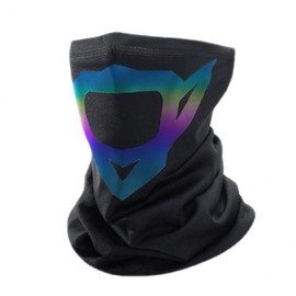 Reflective Luminous Riding Mask Black