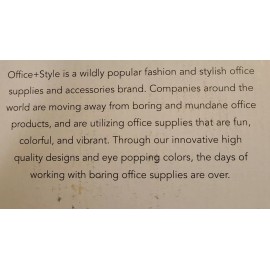 Office Style PINK Office + Style 13” Silent Quartz Wall Clock with Anti-Scratch Cover*NEW*