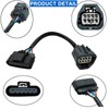 Micarun 2 Pcs HID to Halogen Headlight Adapter Headlamp Conversion
