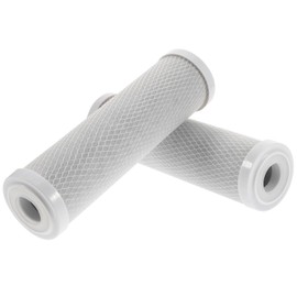 TEHAUX 2pcs Compressed PP Cotton Water Purifier Filter Replacement for Household Drinking Water High Performance Activated Installation