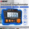 Insulation Resistance Tester 100V/ 250V/ 500V/ 1000V Resistance Tester with