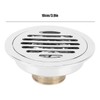 Floor Drain Copper Round Insectproof and Deodorant Floor Drain for