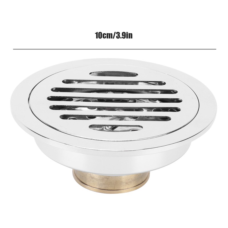 Floor Drain Copper Round Insectproof and Deodorant Floor Drain for