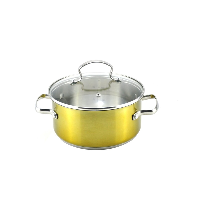 Kevin Dundon 11-Piece Cookware Set, Gold