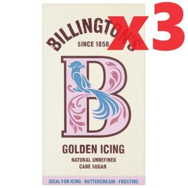 500g 3팩 빌링톤 골든 아이싱 슈가 비정제설탕 자연설탕 Billingtons Golden Icing Sugar 500g 3-pack Billingtons Golden Icing Sugar Unrefined Natural Sugar
