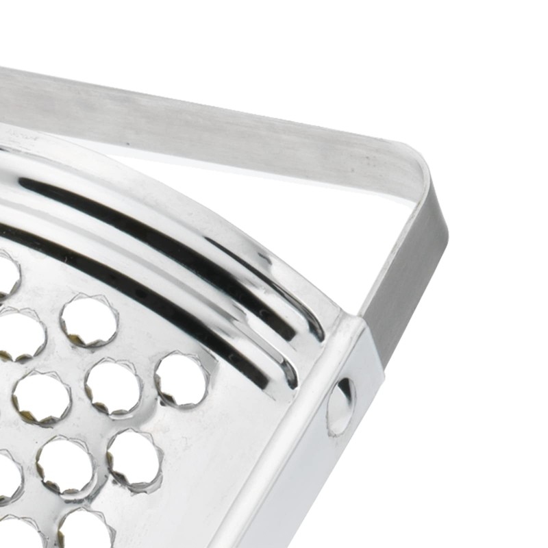 Westmark Grattugia con fori tondi a corona, acciaio inox, argento,
