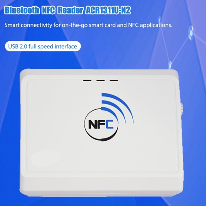 Aswalling Wireless Contactless 13.56MHz NFC Reader Bluetooth Android RFID Mobile