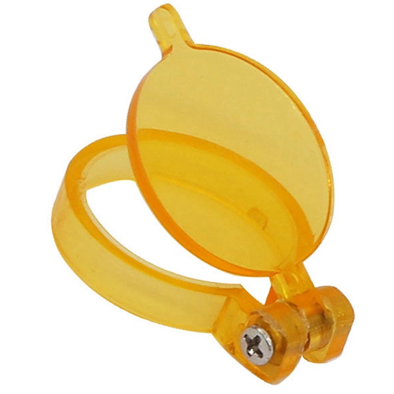 Baglaum 2PCS Yellow Filter for LED Head Light Lamp Dental