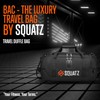 SQUATZ Gym Bag for Men and Women Sports 50L Duffle