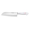 WÜSTHOF Classic Santoku Knife, White, 7"