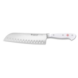 WÜSTHOF Classic Santoku Knife, White, 7"