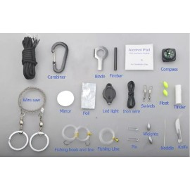 Unbranded Fishing Emergency Kits with Compass
