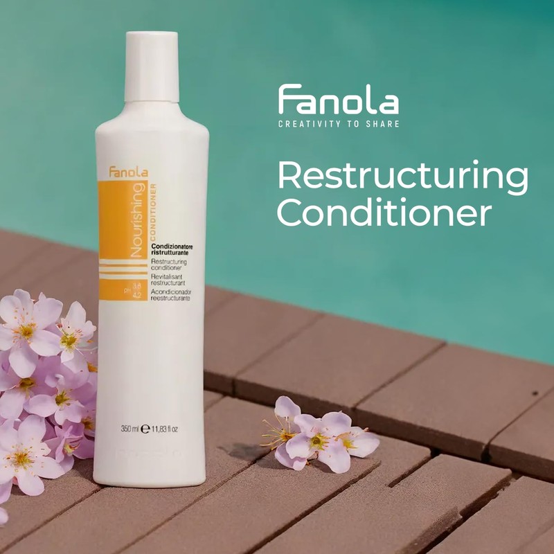 Fanola Restructuring Hair Conditioner for Women & Men - Hydrating