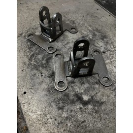 Ford 11-16 ford superduty f250 bolt on rear traction bar mount set (3/4” bolt holes)