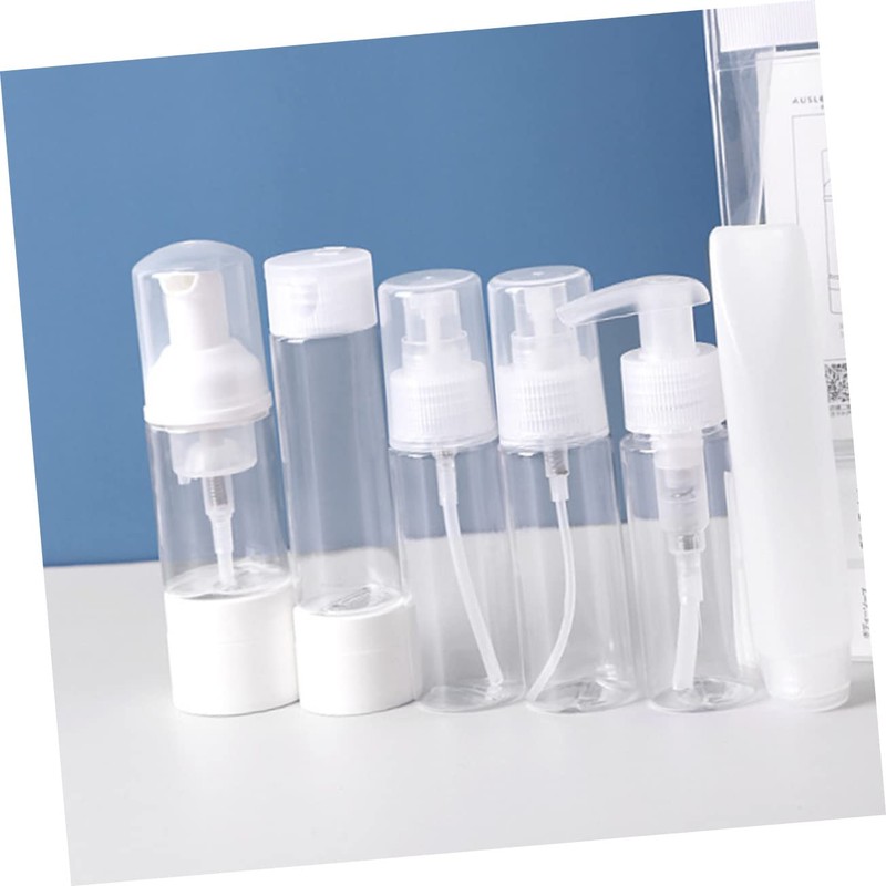 NOLITOY Travel Accessories Kit 5pc Press Pump Bottles Petg Subpackaging