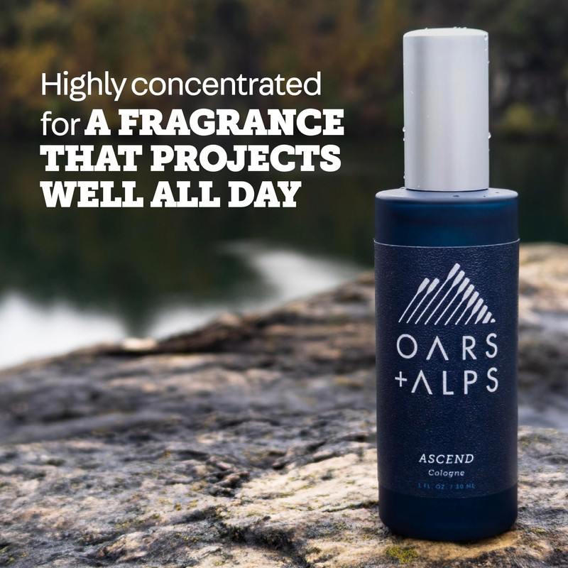 Oars + Alps Ascend Mens Cologne and Body Spray, Travel