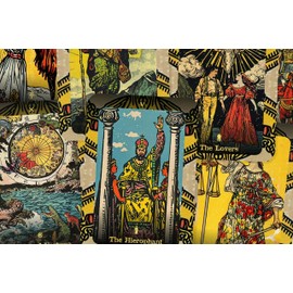 The Golden Dawn Tarot - 78 Cards - Tarot - Tarot Deck - Fortune Telling - Divination Tools