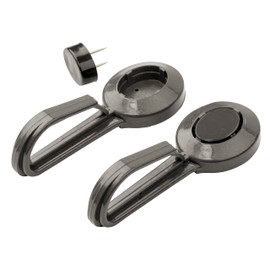 Takasho CLF-07 Pin Hooks, Mounting Hardware for Sunshade, Set of 2, Resin, CLF, For Wooden Walls, Sunshade Installation, Verandas, Blinds