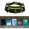 Adjustable Running Belt with Zip Pocket, 2 Water Bottles, 2