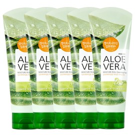 Aloe Cleansing Foam 150ml x 5 / Soothing + Moisturizing + Impurity Removal / 알로에 클렌징폼 150ml 5개 진정+보습+노폐물제거