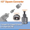 GANYEE 1.5-13mm Keyed Drill Chuck Adapter Kit 1/2"-20UNF with SDS-Plus