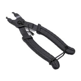 Foyscr Bicycle Chain Pliers, 2 in 1 Portable Chain Link Removal Tool for 7/8/9/10/11 Speed Derailleur Chain Repair Tool, Repair Chain, Remove Broken Link (Black)