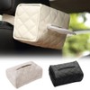 AKOAK 1 Pack Car Tissue Holder - Rectangular Tissue Dispenser,
