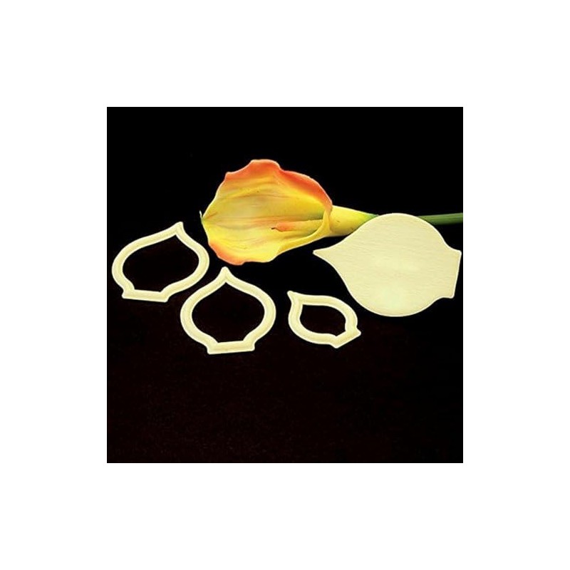 FMM Sugarcraft Flower Cutter & Veiner Set - Cala Lily