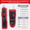 MOOCCI Cable Tracer Ethernet Network Cable Tester RJ45 RJ11 -
