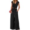 PRETTYGARDEN Women's Summer 2 Piece Outfits 2025 Cap Sleeve V
