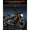Onvian Motorcycle Disc Brake Lock, 4-Digit Code Locks Anti-Theft Security