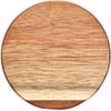 8 Pack Round Acacia Wood Coasters for Coffee Table -