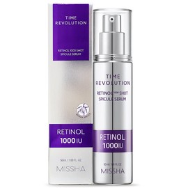 Missha Time Revolution Retinol 1000 Shots Spicule Serum 50ml / 미샤 타임 레볼루션 레티놀 1000샷 스피큘 세럼 50ml