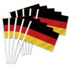 25PCS Germany Handheld Small Flag, German Hand held Mini Decor