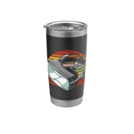 Virtual Reality VR Game PC Gamer Gaming Video Game Lover Stainless Steel Insulated Tumbler